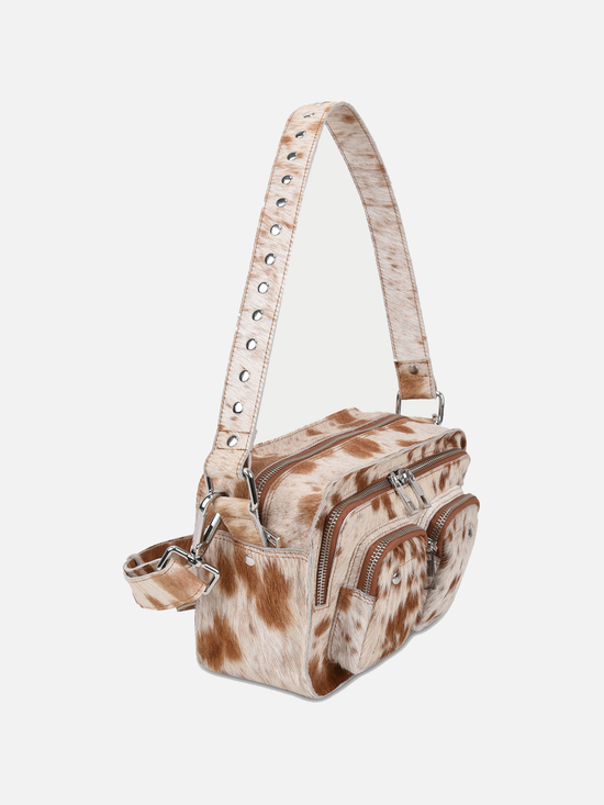 Ellie Light Brown Dots Bag - Tasche