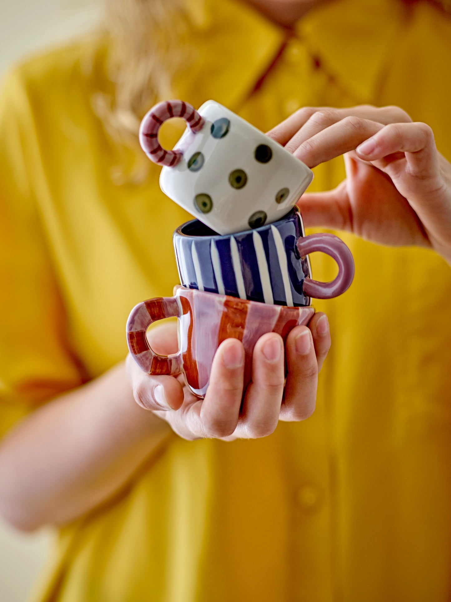 Nini Mug Blue Stripes