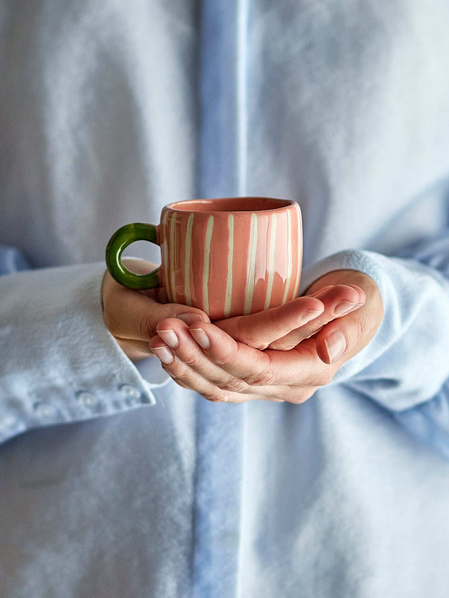 Nini Mug - Pink Striped