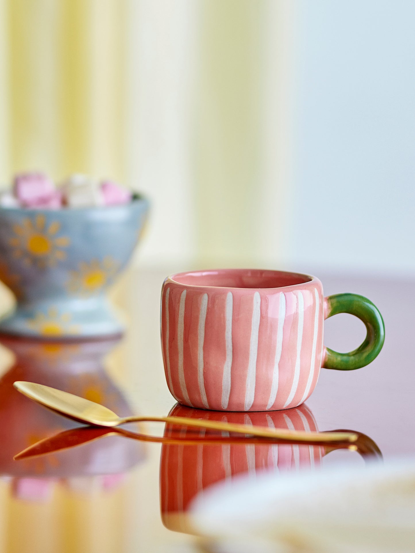 Nini Mug - Pink Striped