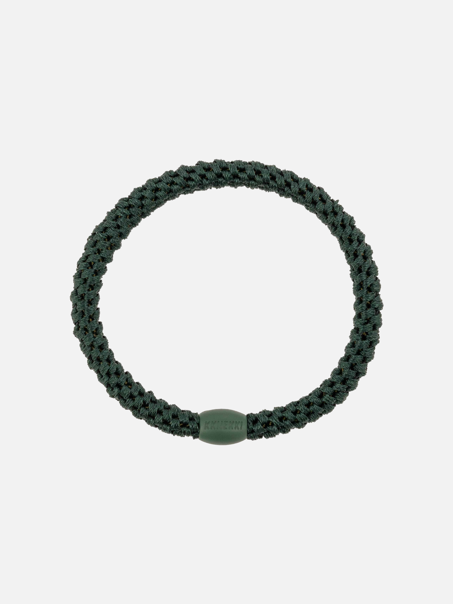 KKNEKKI Hair Tie Slim Plain - Jungle - Scrunchie