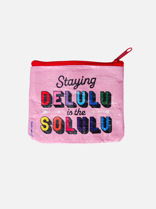 Staying Delulu is the Solulu Coin Pouch - Tasche