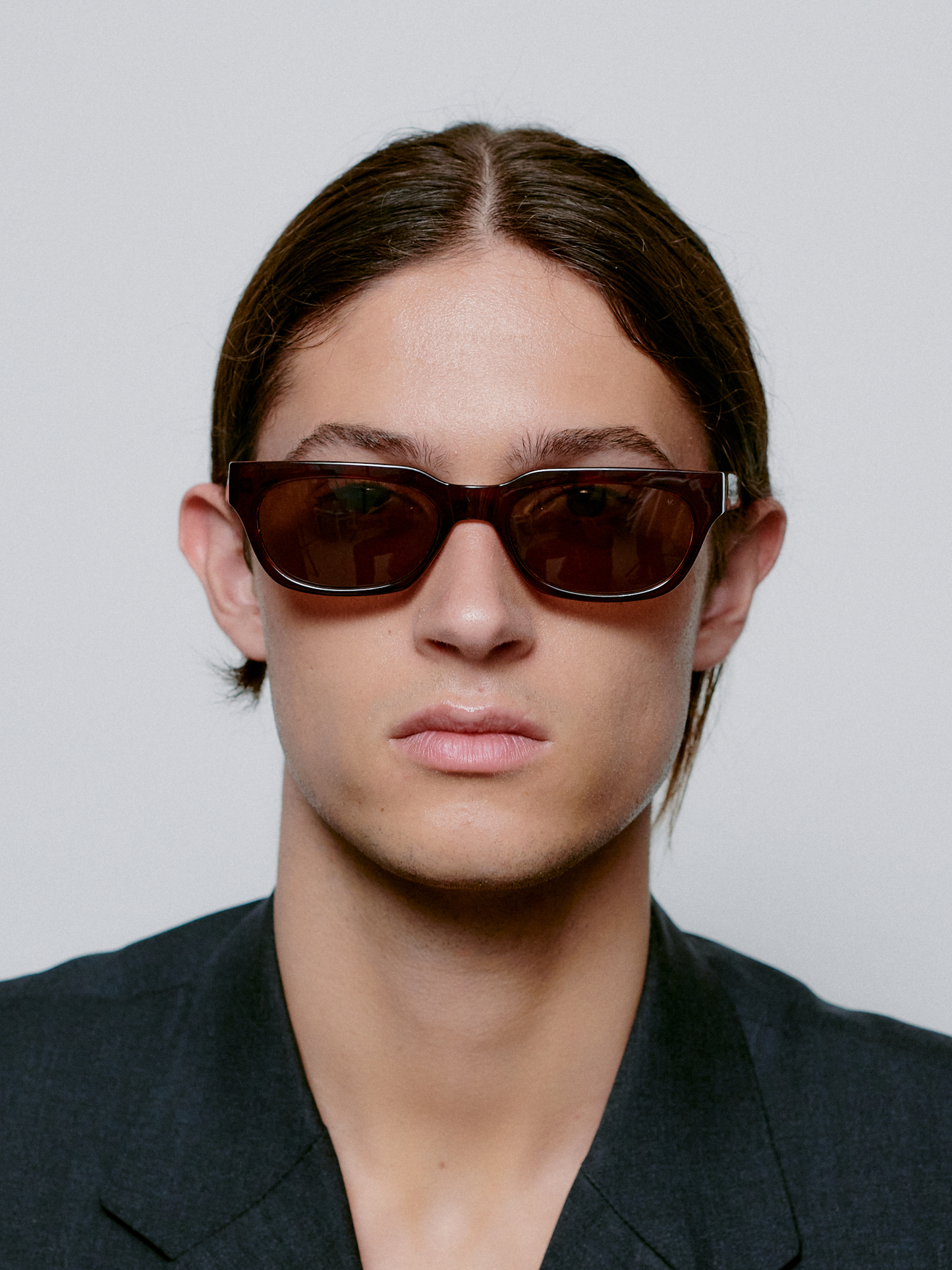 A.KJÆRBEDE Bror - Brown/Demi Light Brown Transparent