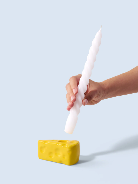 FLUID MARKET Cheese Candle Holder - Kerzenhalter
