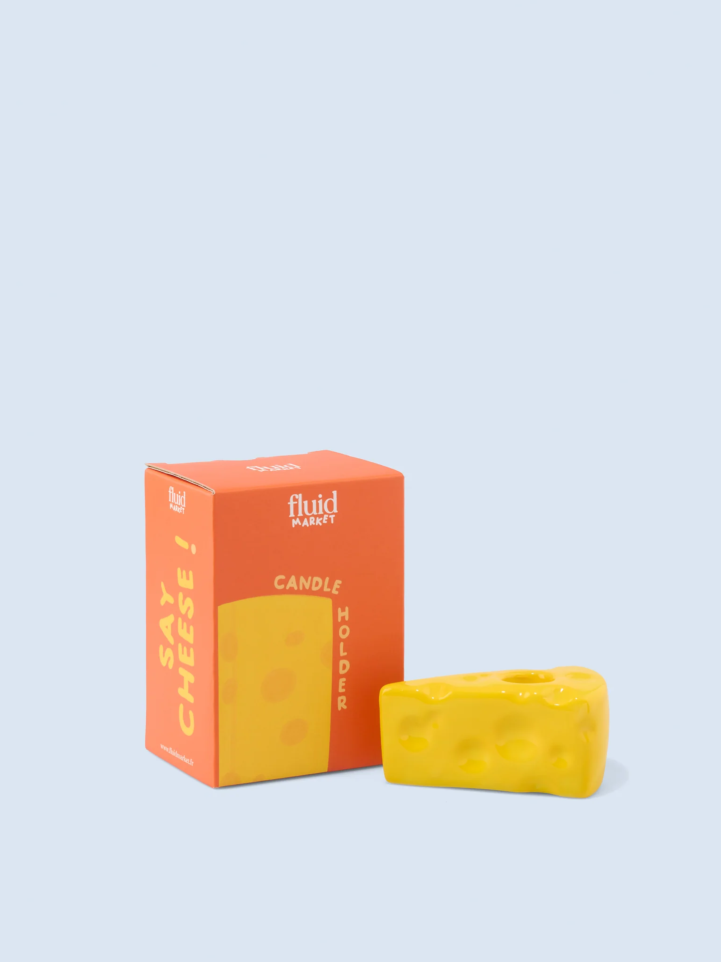 FLUID MARKET Cheese Candle Holder - Kerzenhalter