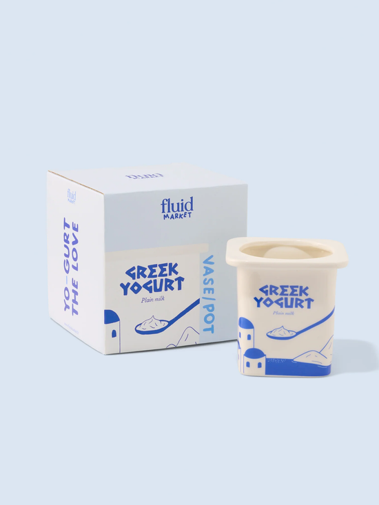 FLUID MARKET Greek Yoghurt Vase - Vase