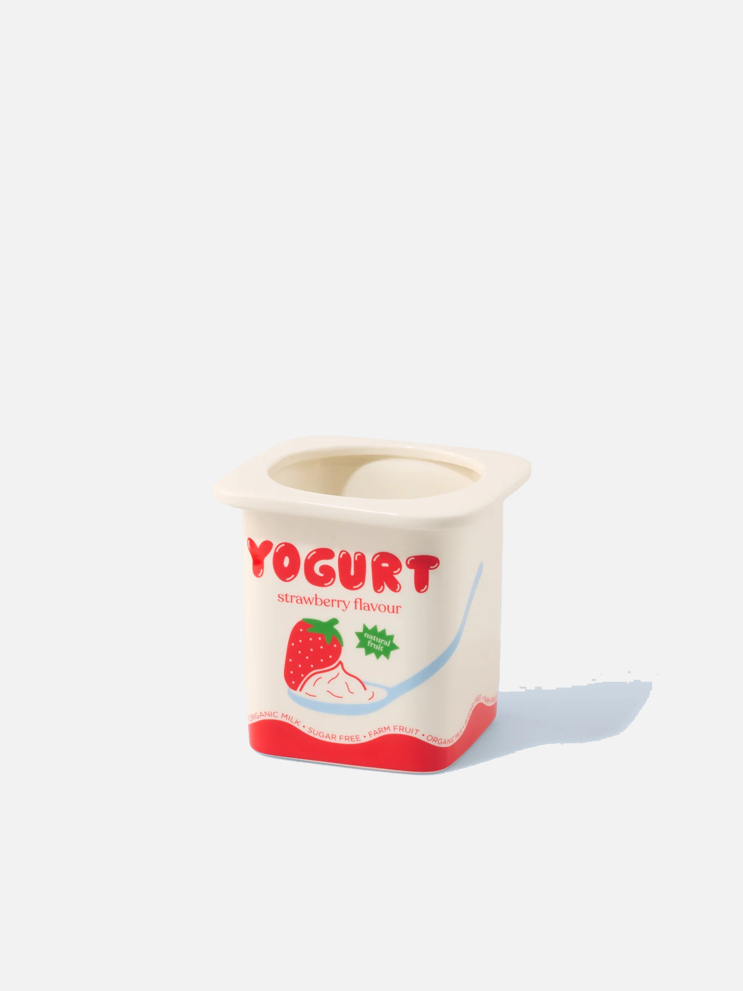 FLUID MARKET Strawberry Yoghurt Vase - Vase