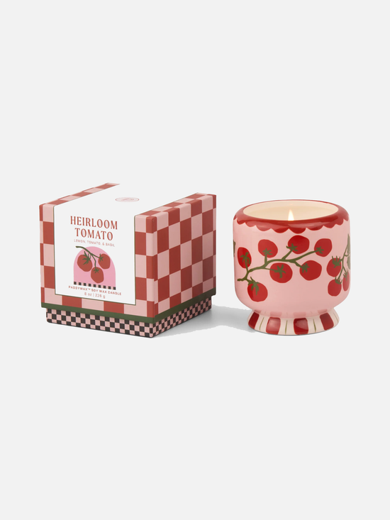 Ceramic Scented Candle - Heirloom Tomato - Kerze
