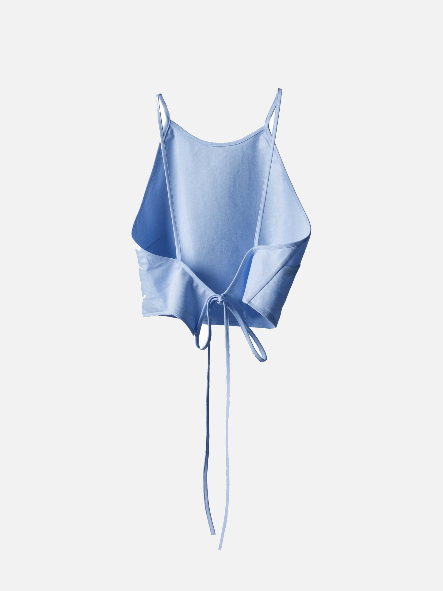 JANA WIELAND Apron Bralet Long Ley / Icy Blue - XS/S - Top