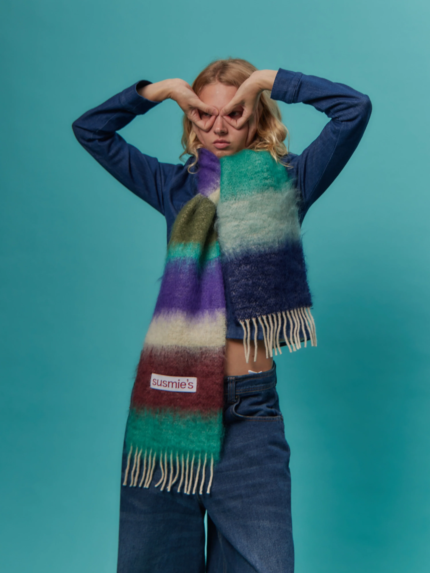 Susmie’s Scarf I Only See Him As A Friend - Schal