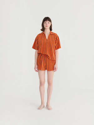 BOBO CHOSES Striped Terry Shorts