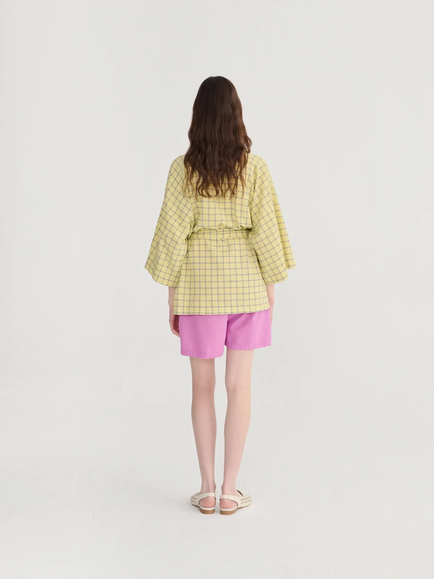 BOBO CHOSES Spicy Window Bambula Crep Short Kimono