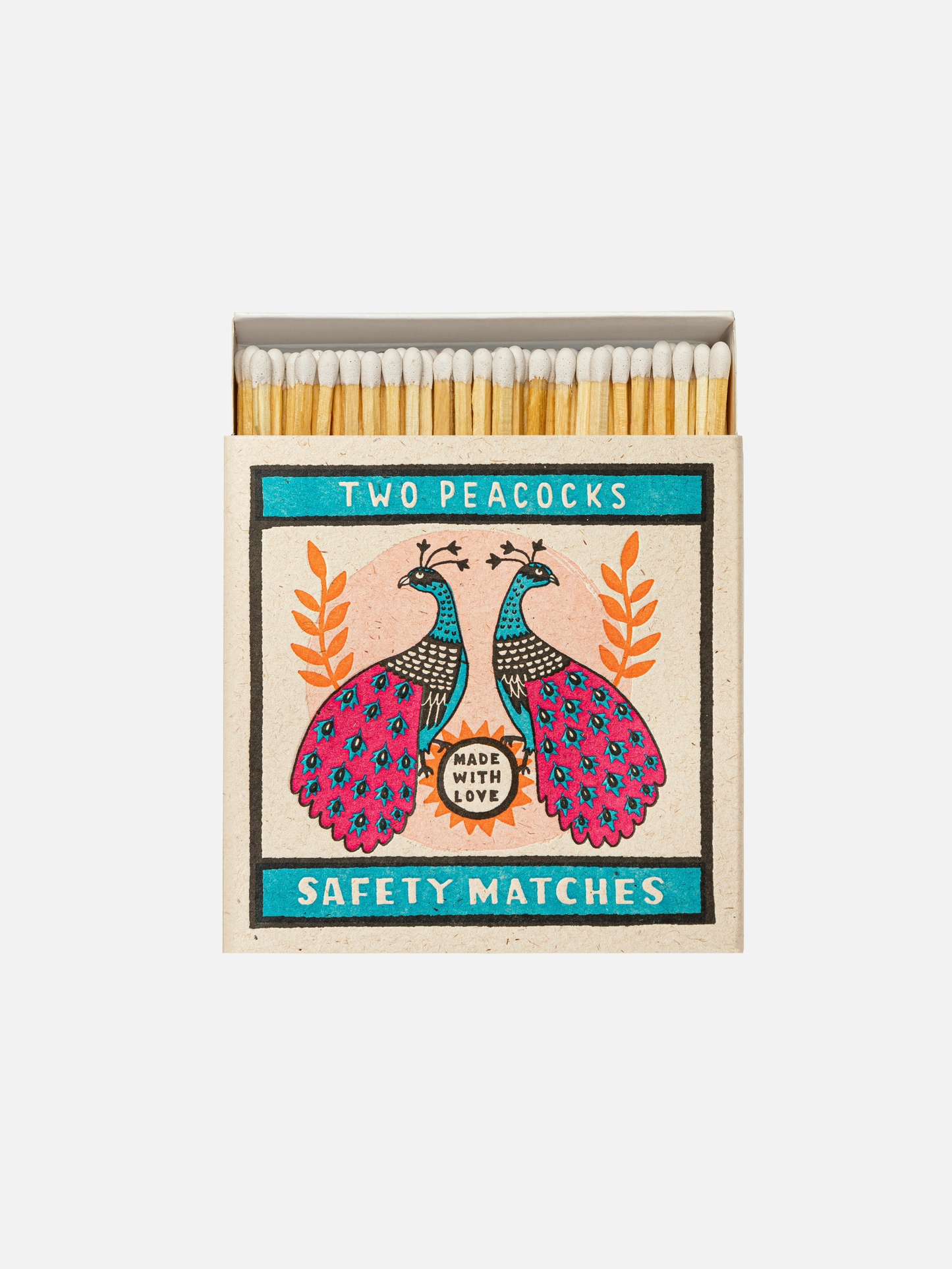 Two Peacock Matches - Zündhölzer