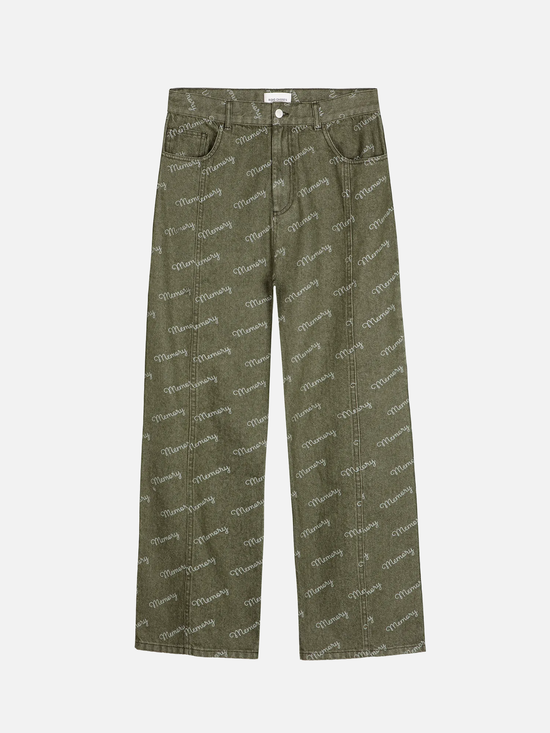 BOBO CHOSES Memory All Over Denim Pants - S - Hose