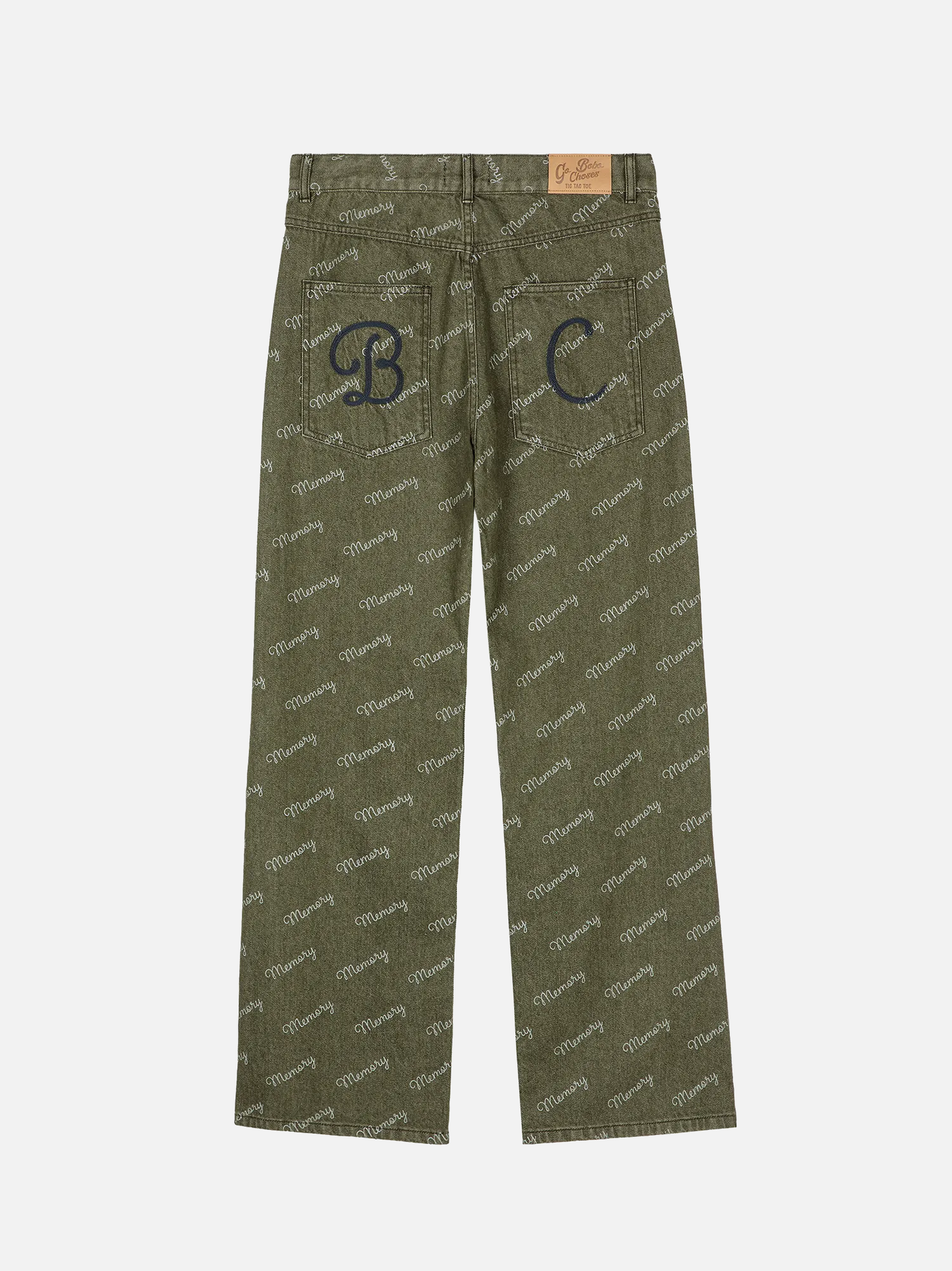 BOBO CHOSES Memory All Over Denim Pants - Hose