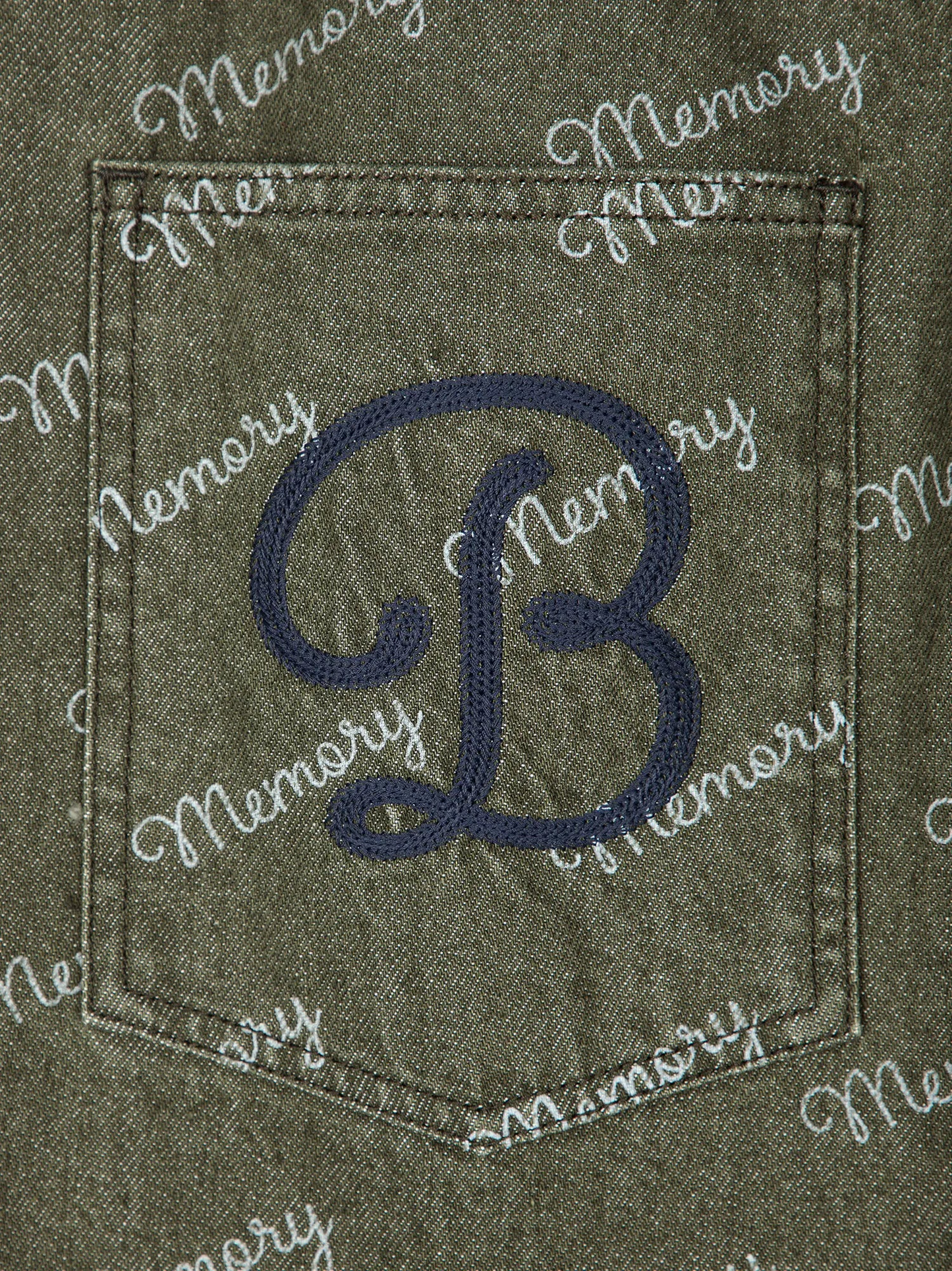 BOBO CHOSES Memory All Over Denim Pants - Hose