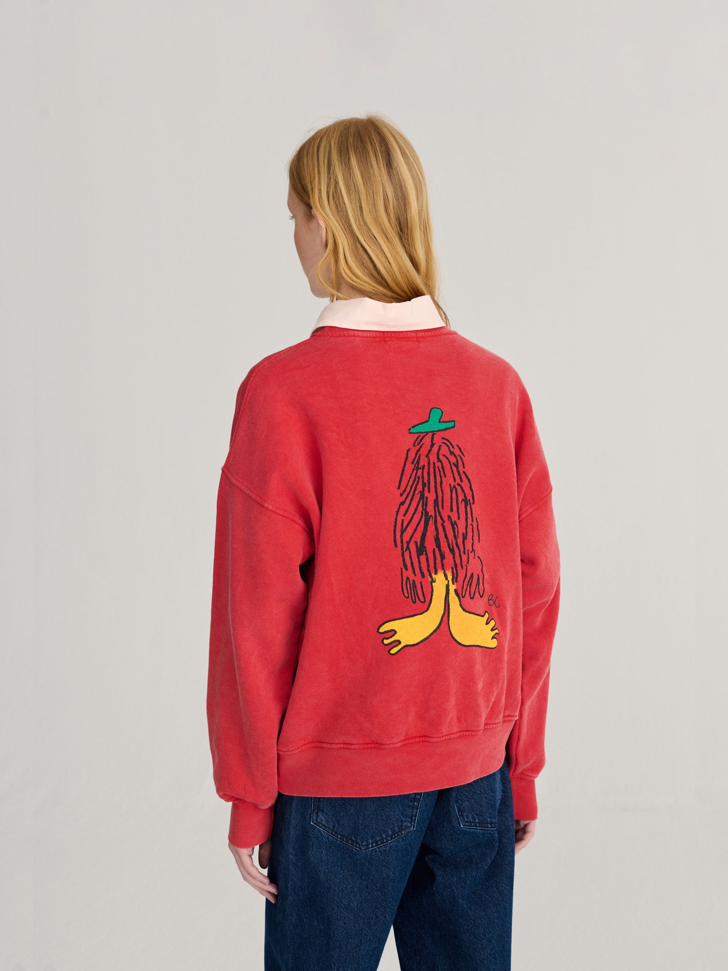 BOBO CHOSES Hidden Monster Relaxed Sweatshirt