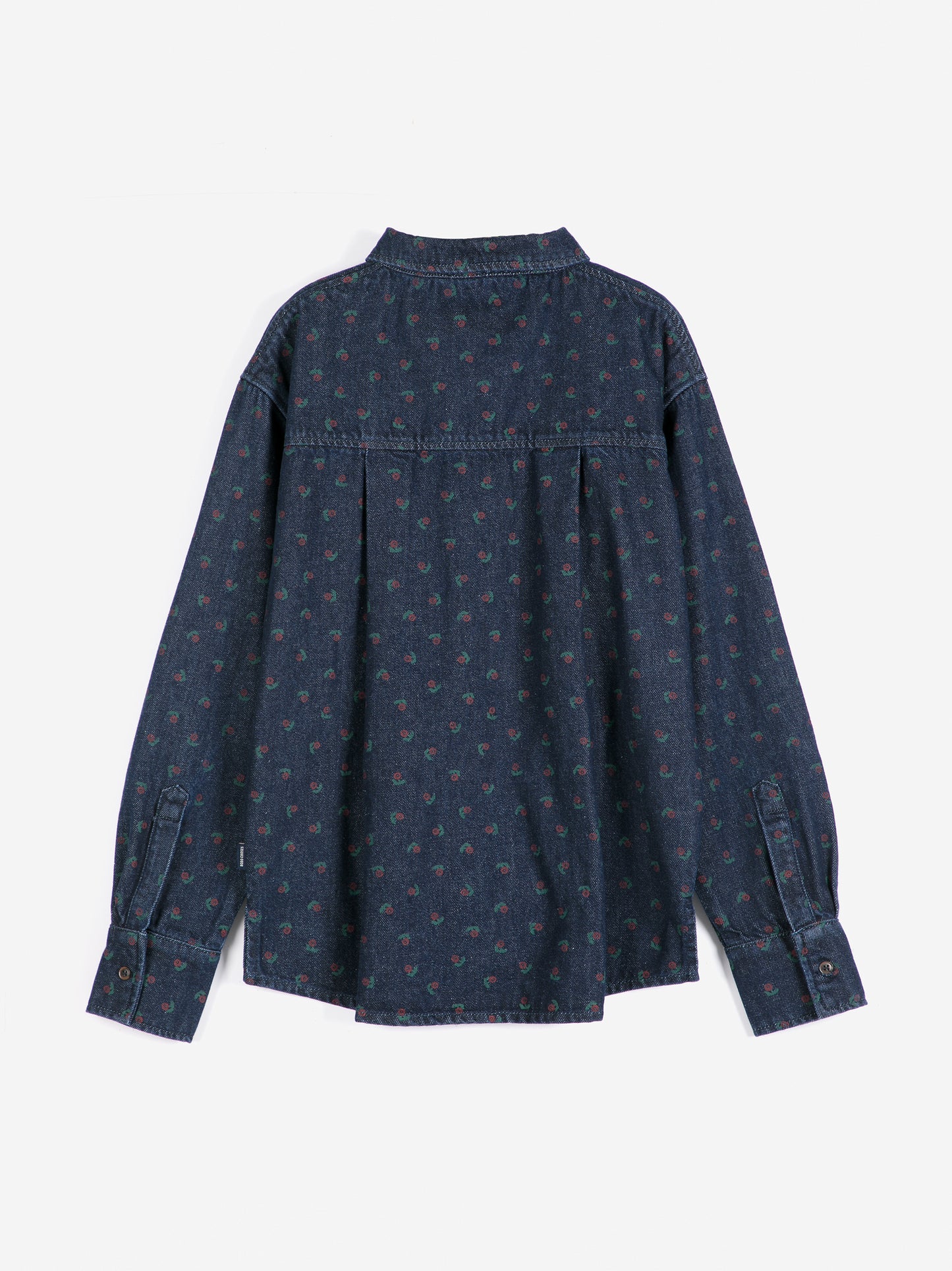 BOBO CHOSES Swamp Whirl Light Denim Shirt