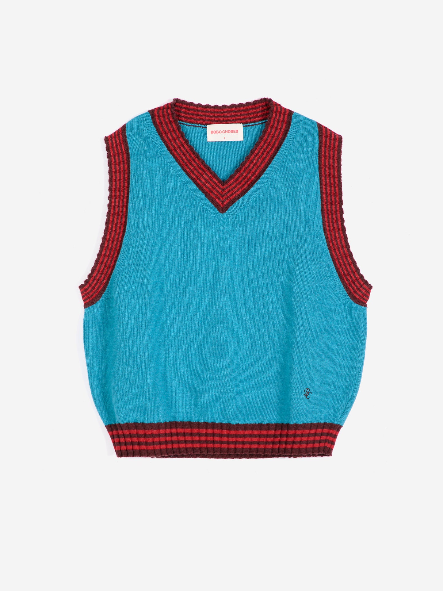 BOBO CHOSES Striped Knit Vest