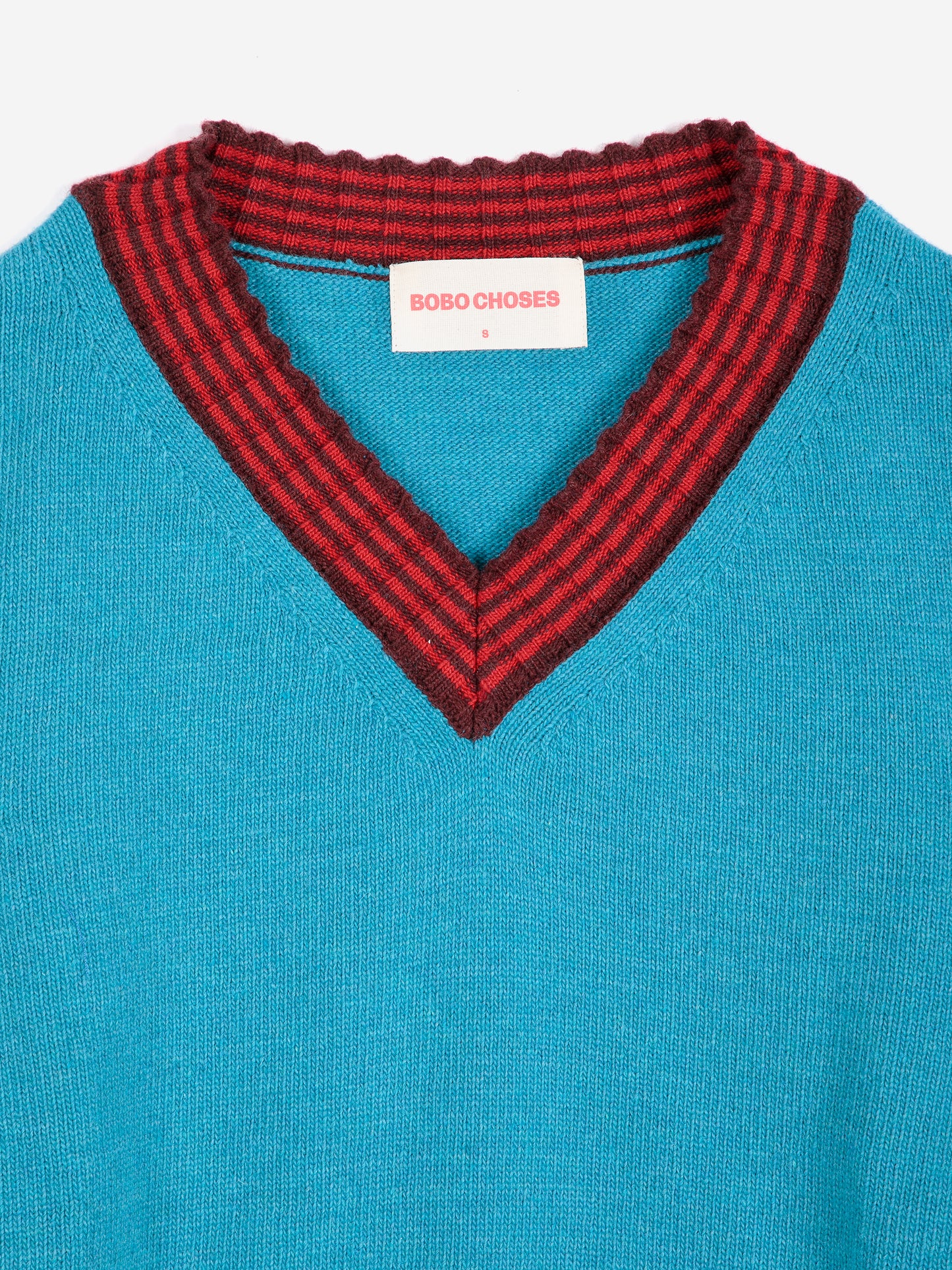 BOBO CHOSES Striped Knit Vest
