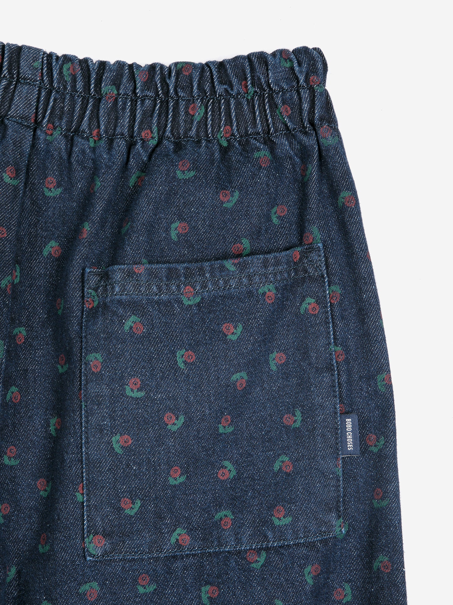 BOBO CHOSES Swamp Whirl Denim Cocoon Pants