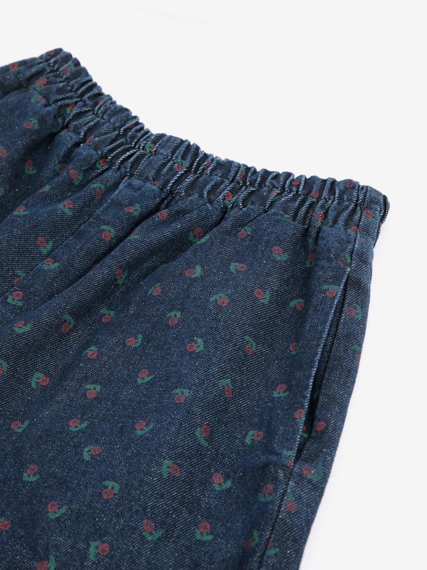 BOBO CHOSES Swamp Whirl Denim Cocoon Pants