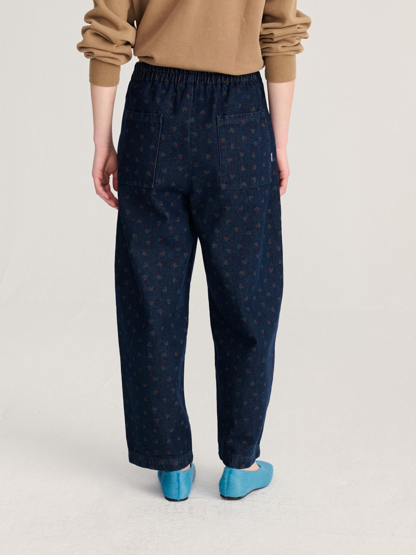 BOBO CHOSES Swamp Whirl Denim Cocoon Pants