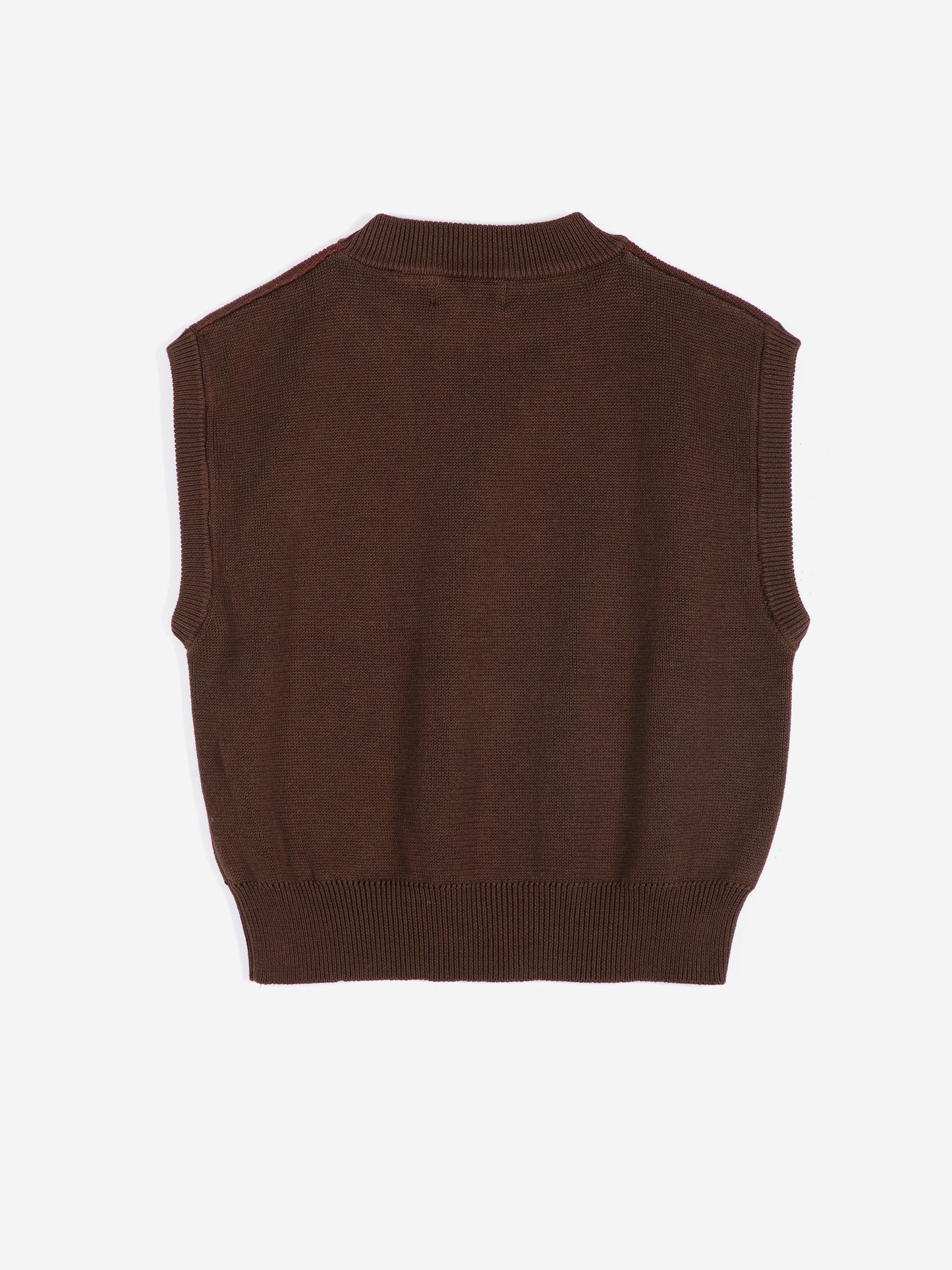 BOBO CHOSES Plant Seal Knit Vest