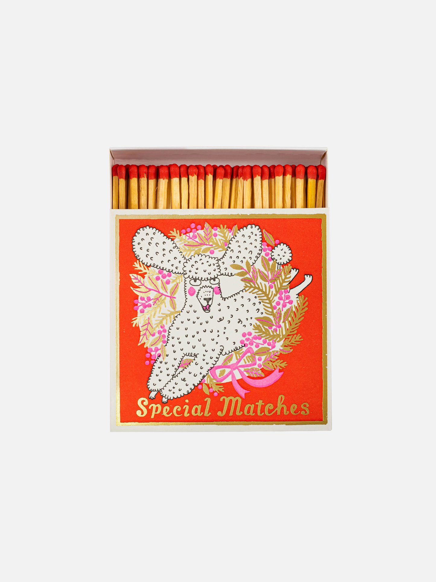 Christmas Poodle Matches - Zündhölzer
