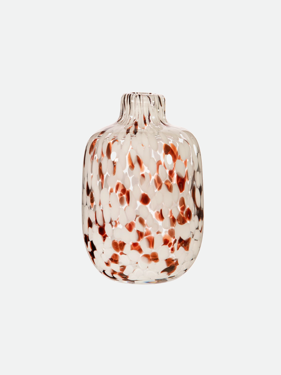 Small Speckled Glass Vase