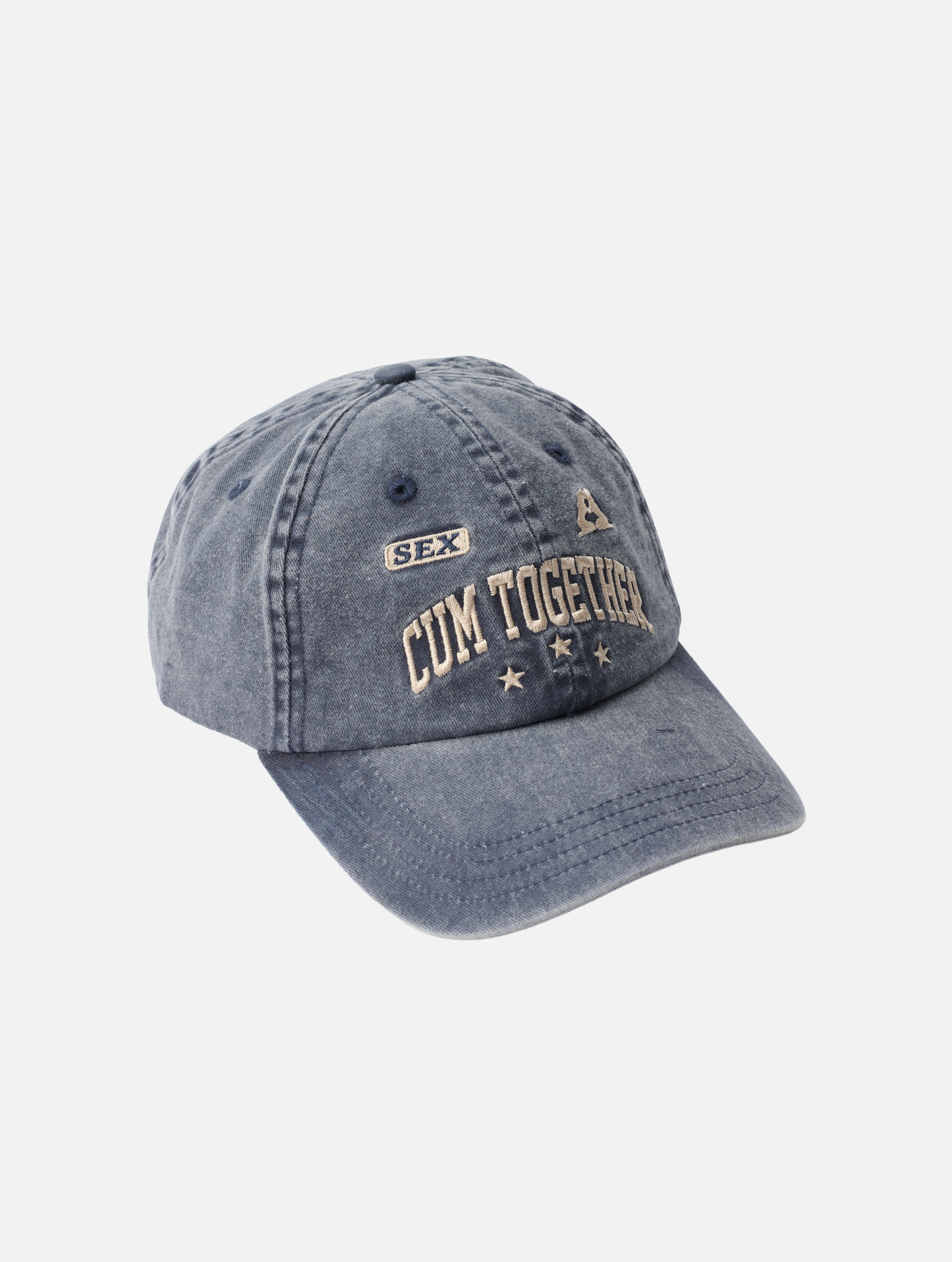 CARNE BOLLENTE Together Again Cap - Navy Blue