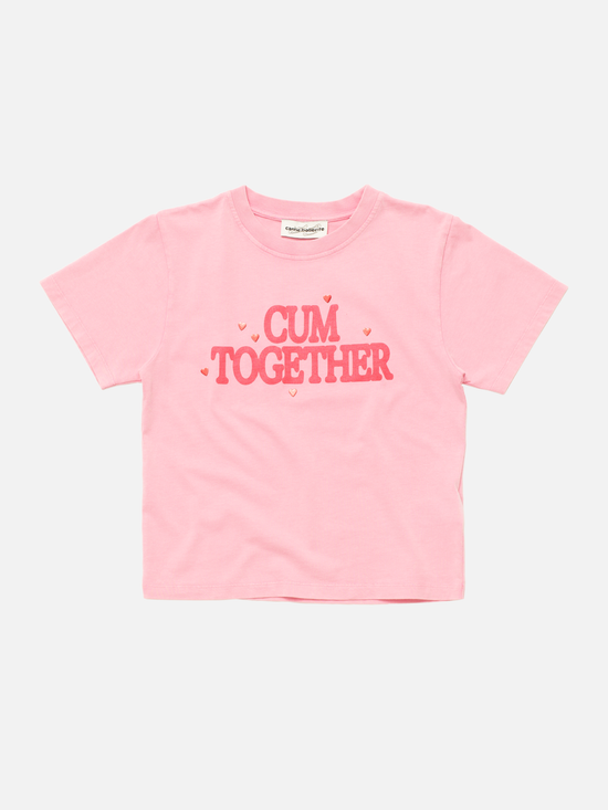 CARNE BOLLENTE Love Together - Off-Pink / S - T-Shirt