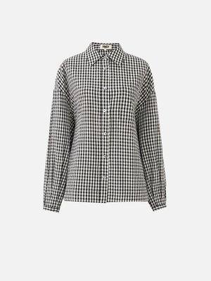 FRNCH Raven Shirt - S - Bluse