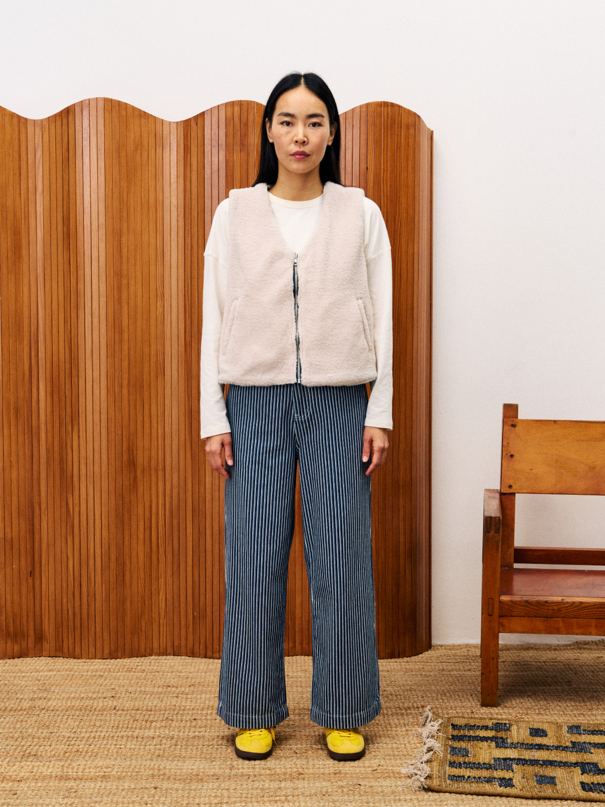 FRNCH Cymric Gilet - Reversible - Weste