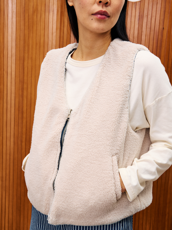 FRNCH Cymric Gilet - Reversible - Weste