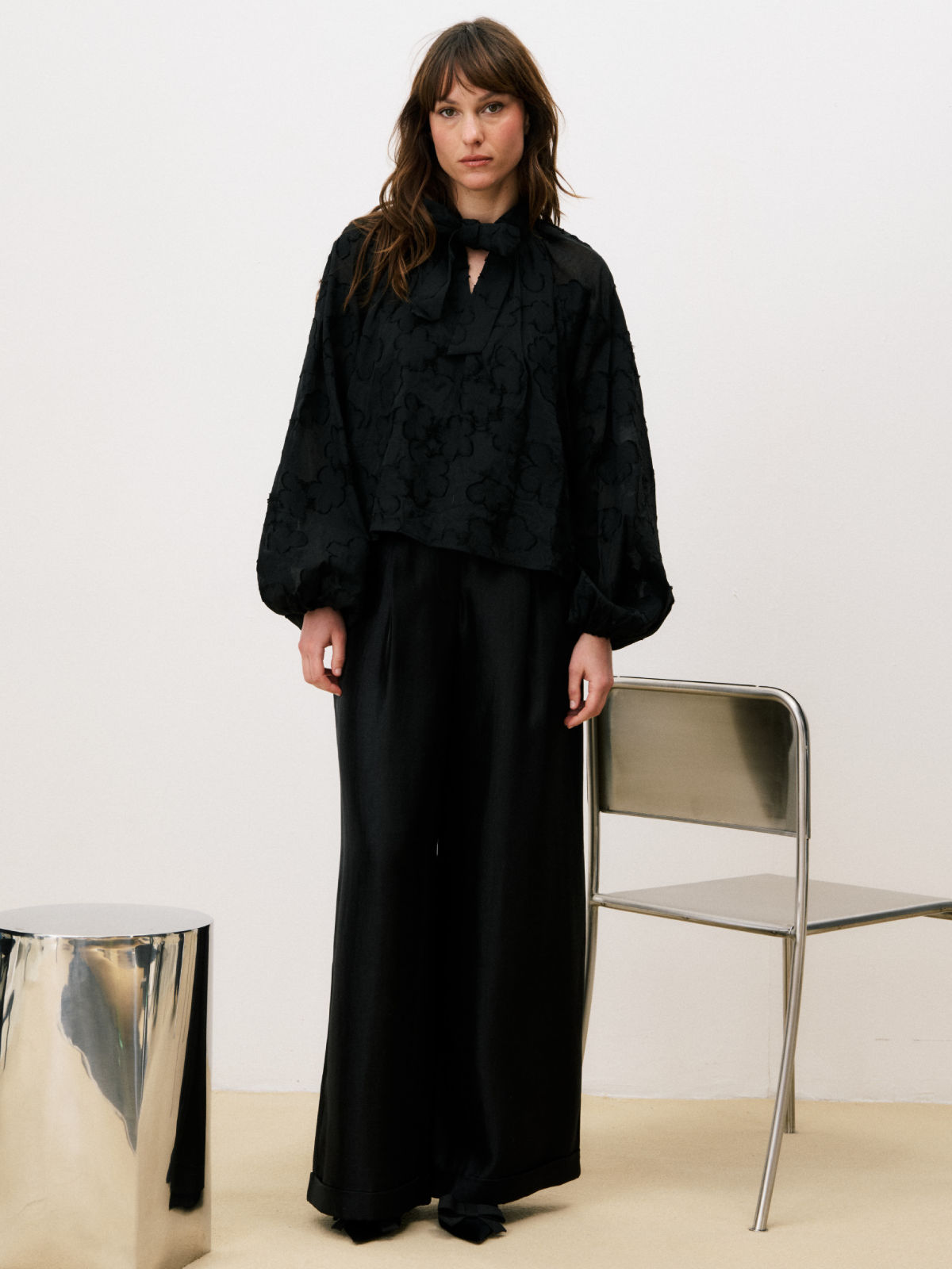 FRNCH Estefan Bluse - S - Bluse