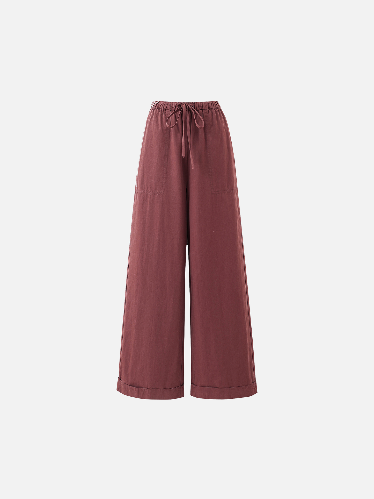 Uluna Trousers - Bordeaux
