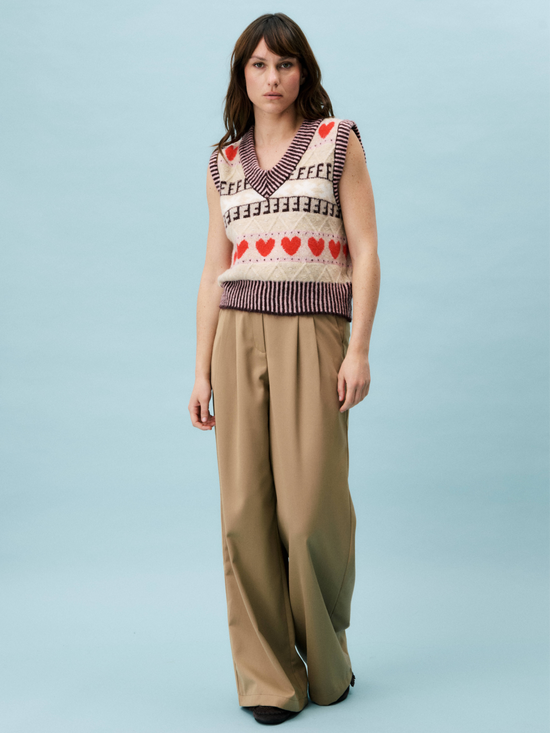 FRNCH Rhubarbe Weste