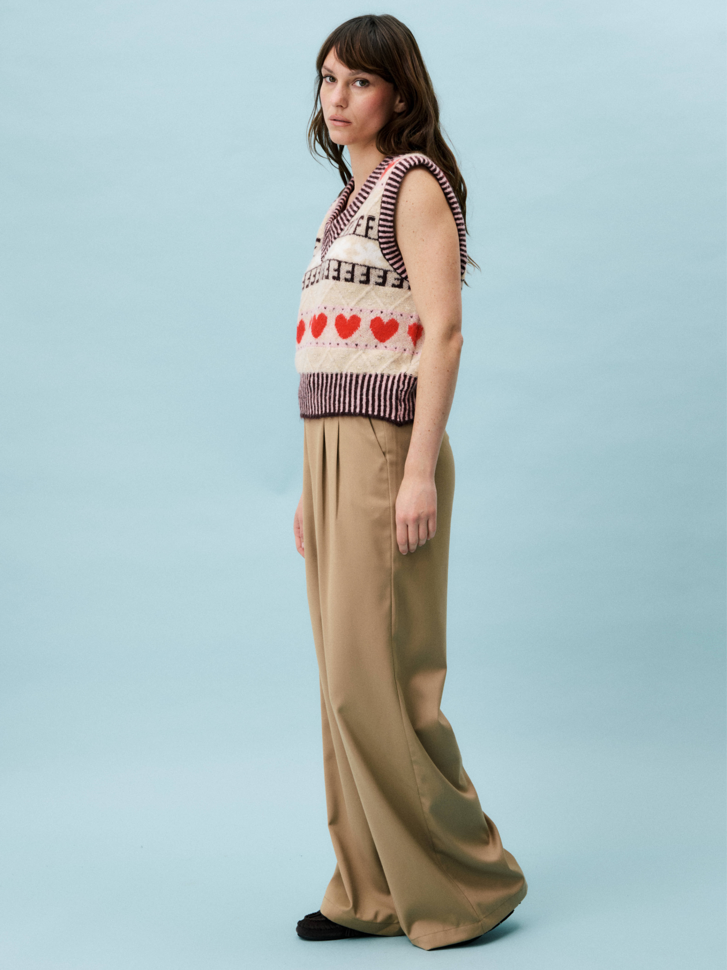 FRNCH Rhubarbe Weste