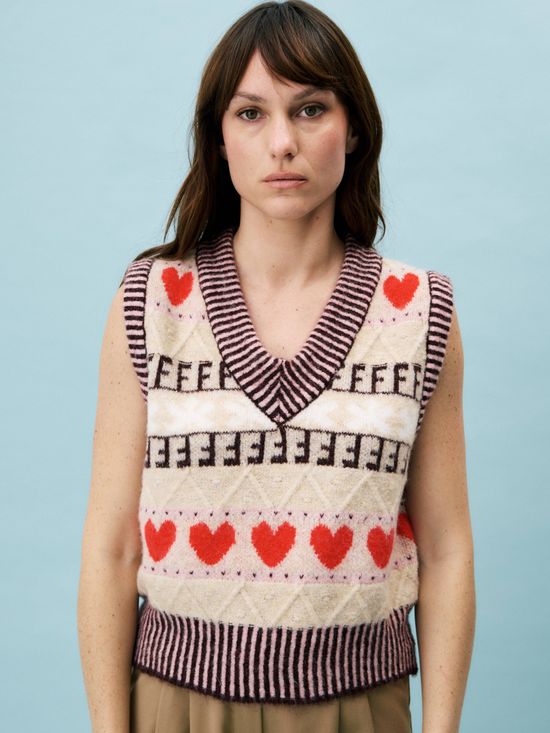 FRNCH Rhubarbe Weste