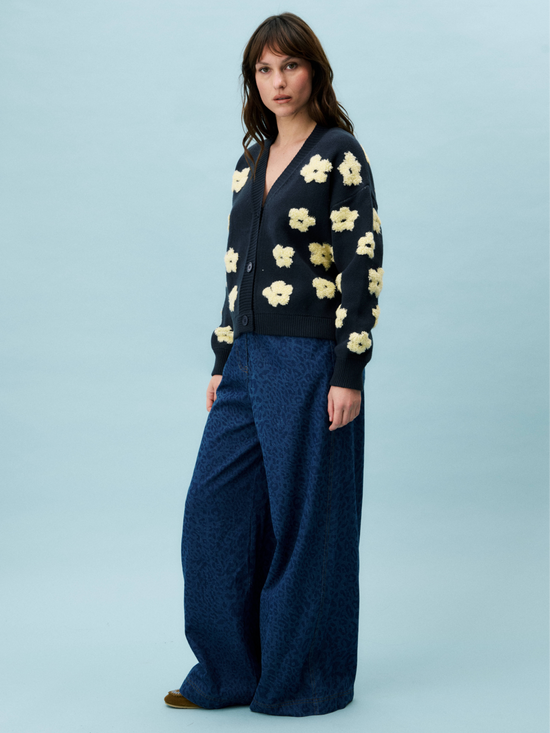 FRNCH Bergenia Cardigan