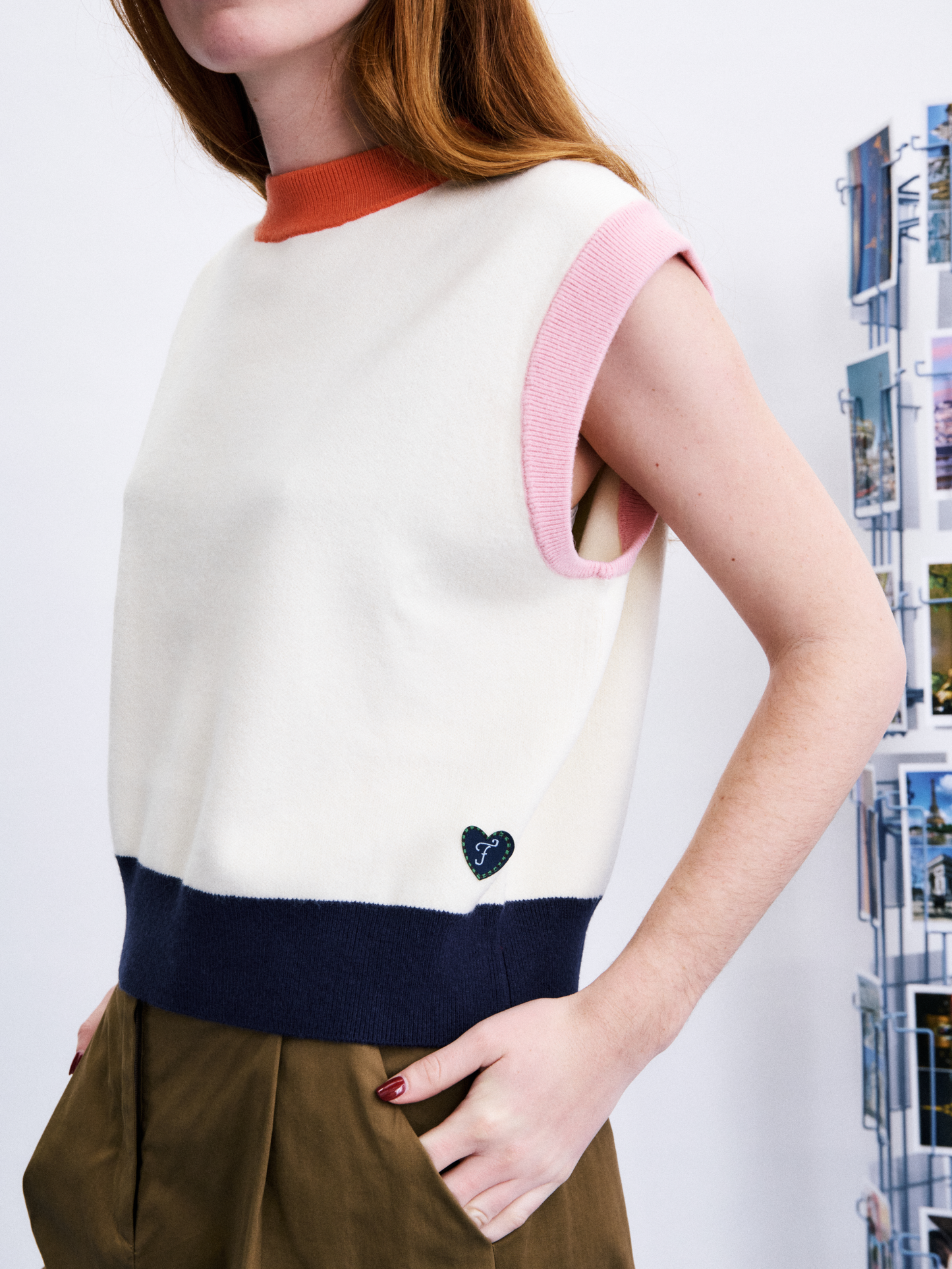 FRNCH Mickle Knit Vest
