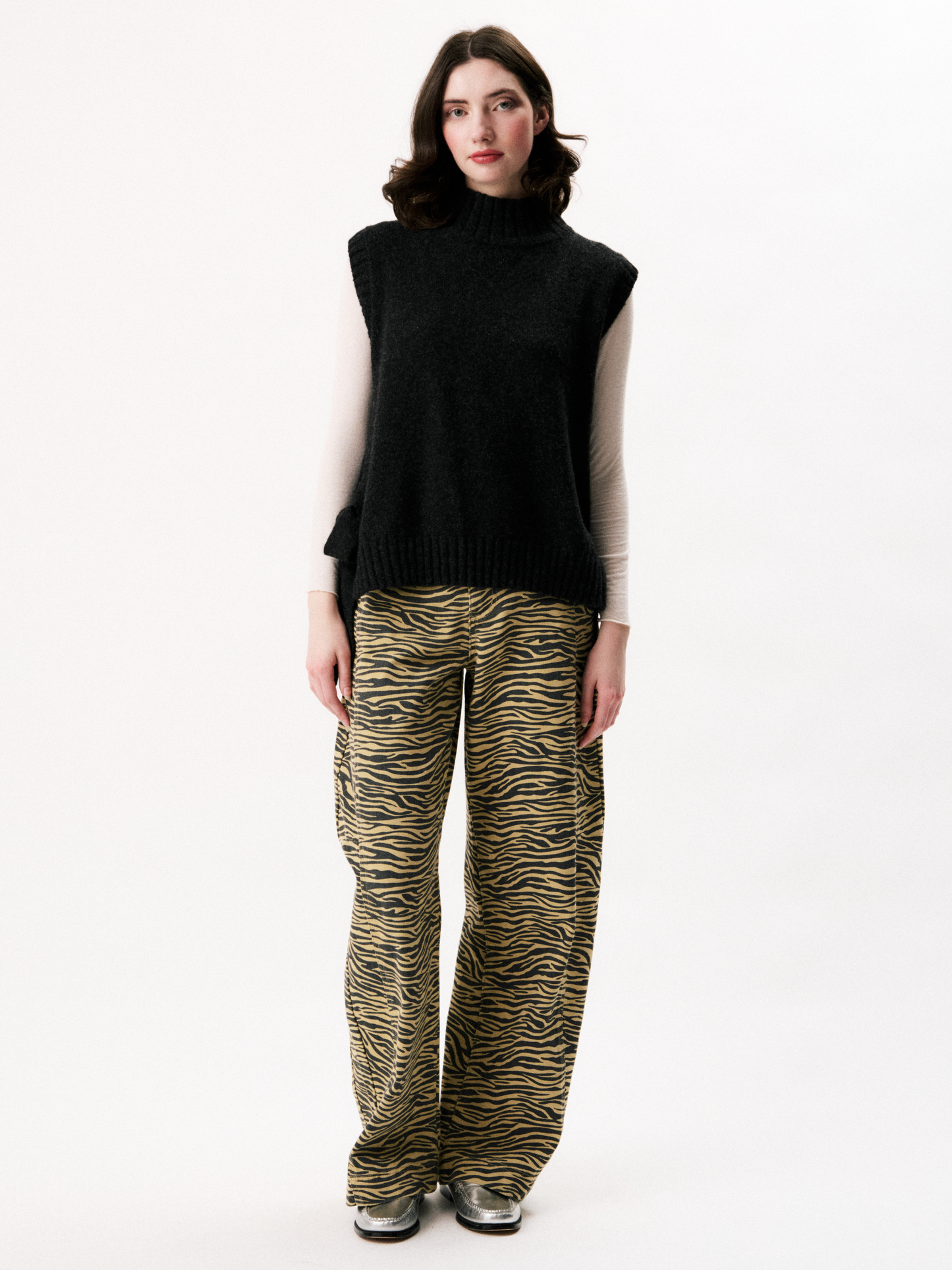 FRNCH Twinkle Sleeveless Pullover