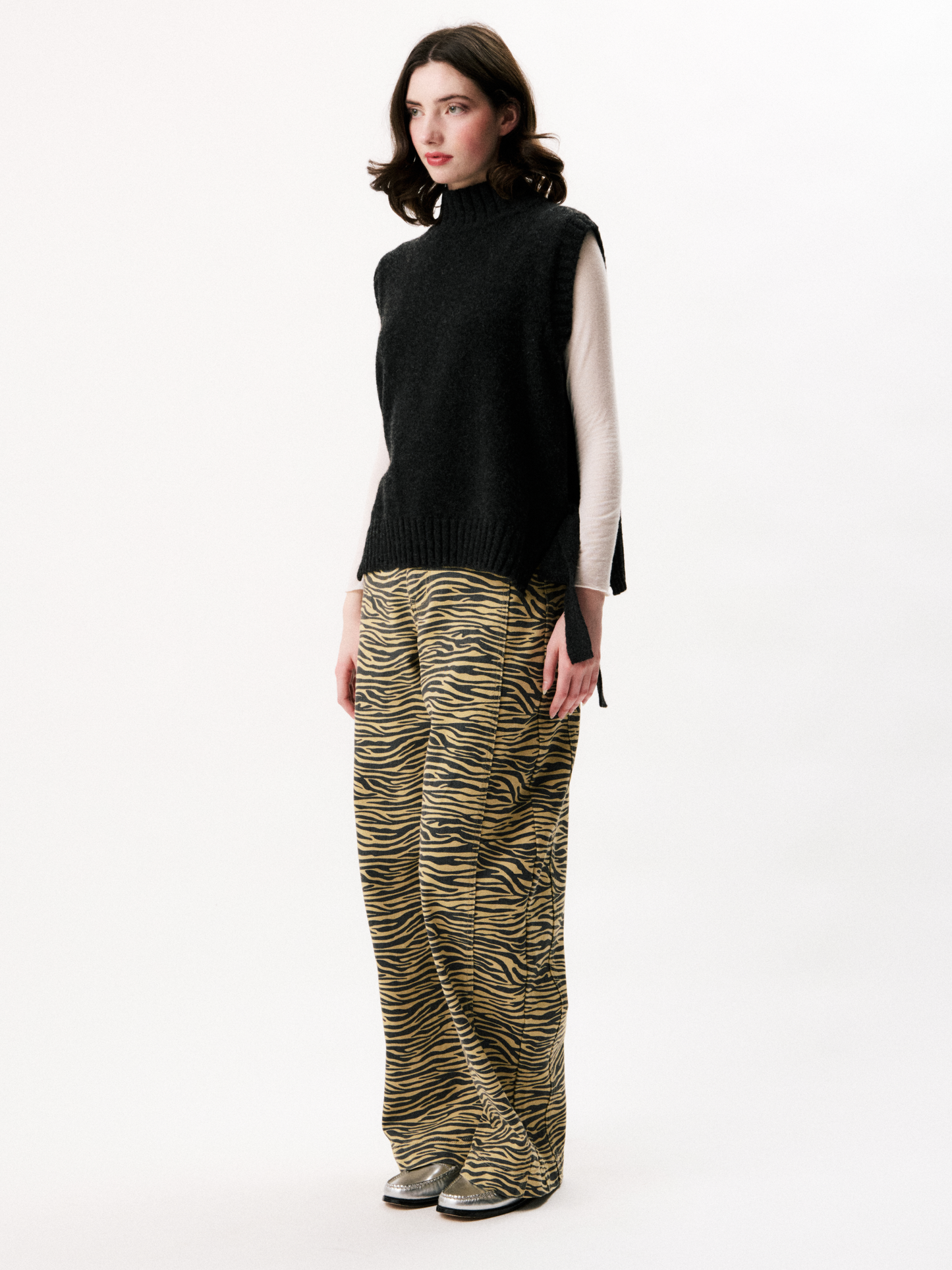 FRNCH Twinkle Sleeveless Pullover