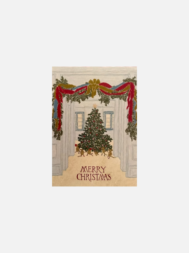 Studio 28 Hand Drawn Postcards - Dancing Mice - Karte