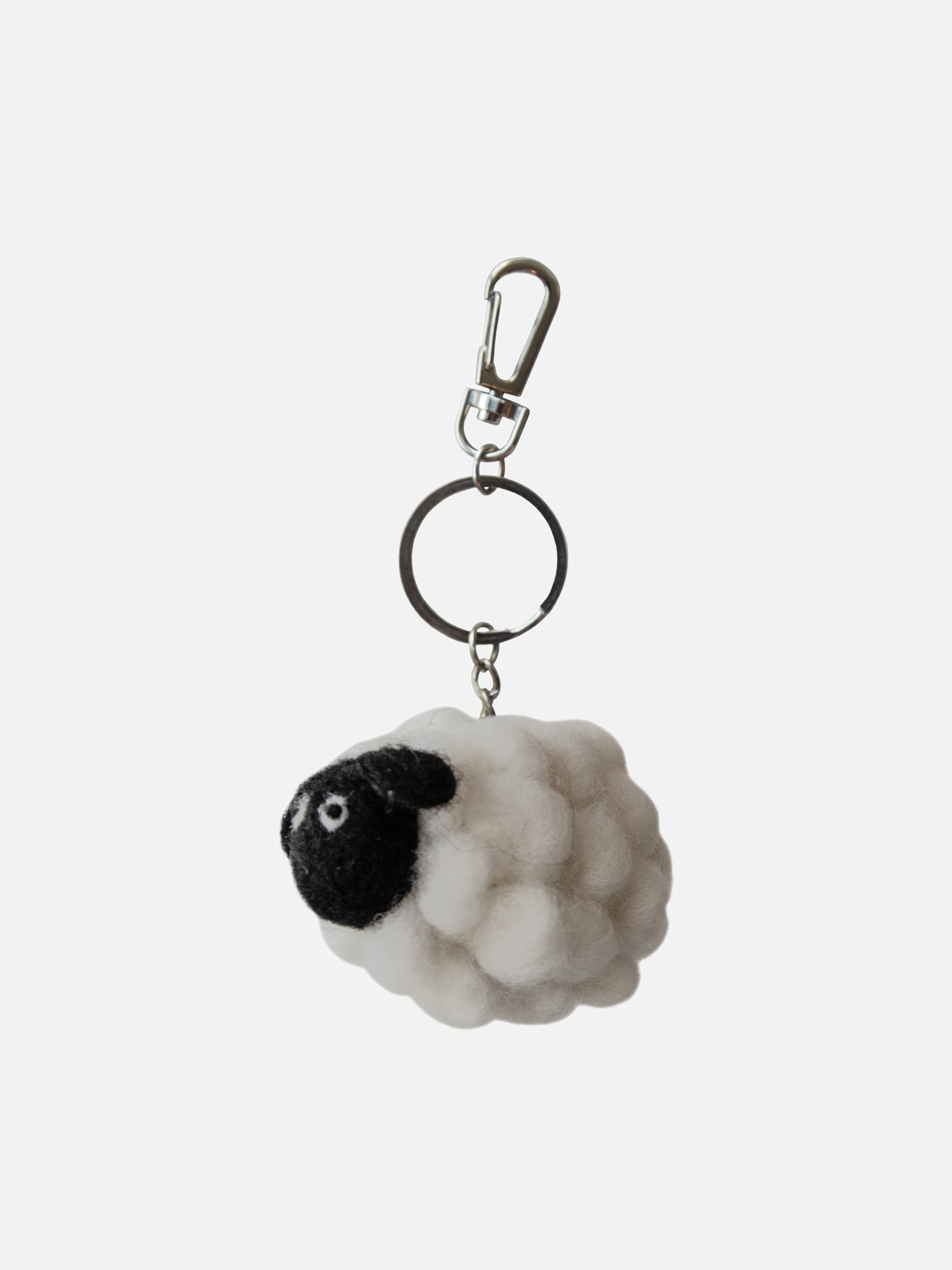 Sheep Felt Key Ring - Schlüsselanhänger