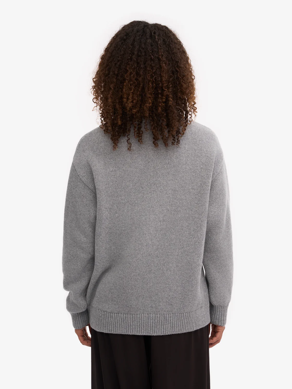 Colorful Standard Merino Wool Turtleneck - Heather Grey