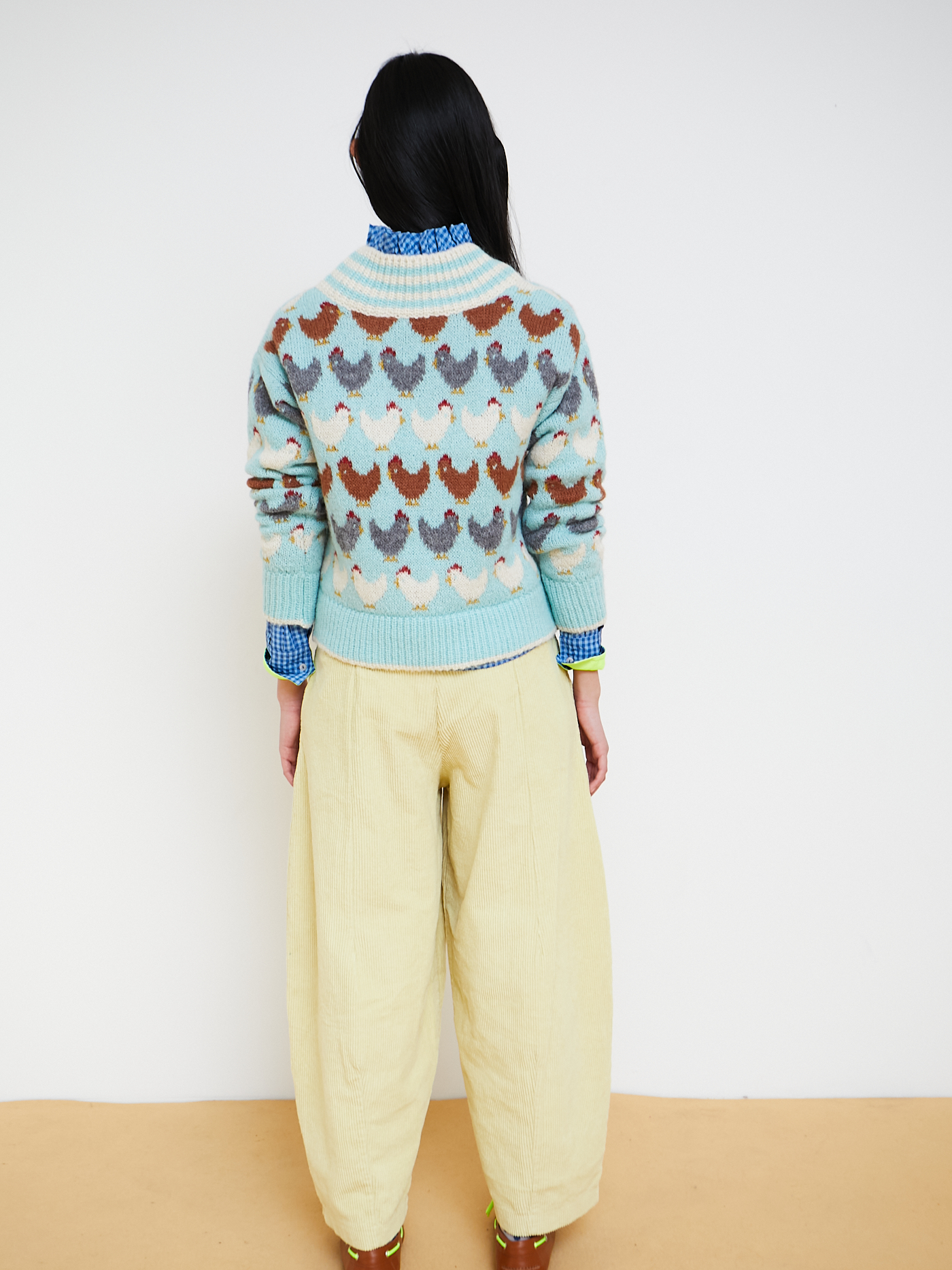 DR BLOOM Chirp Sweater - Sky Blue