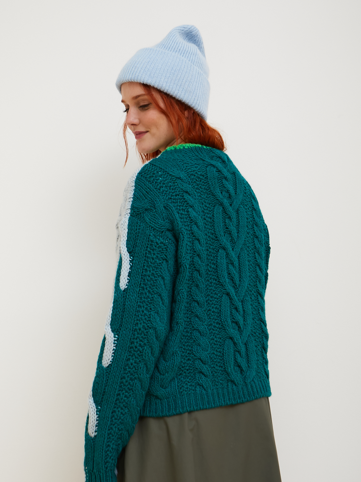 DR BLOOM Marmelade Sweater - Sky Blue