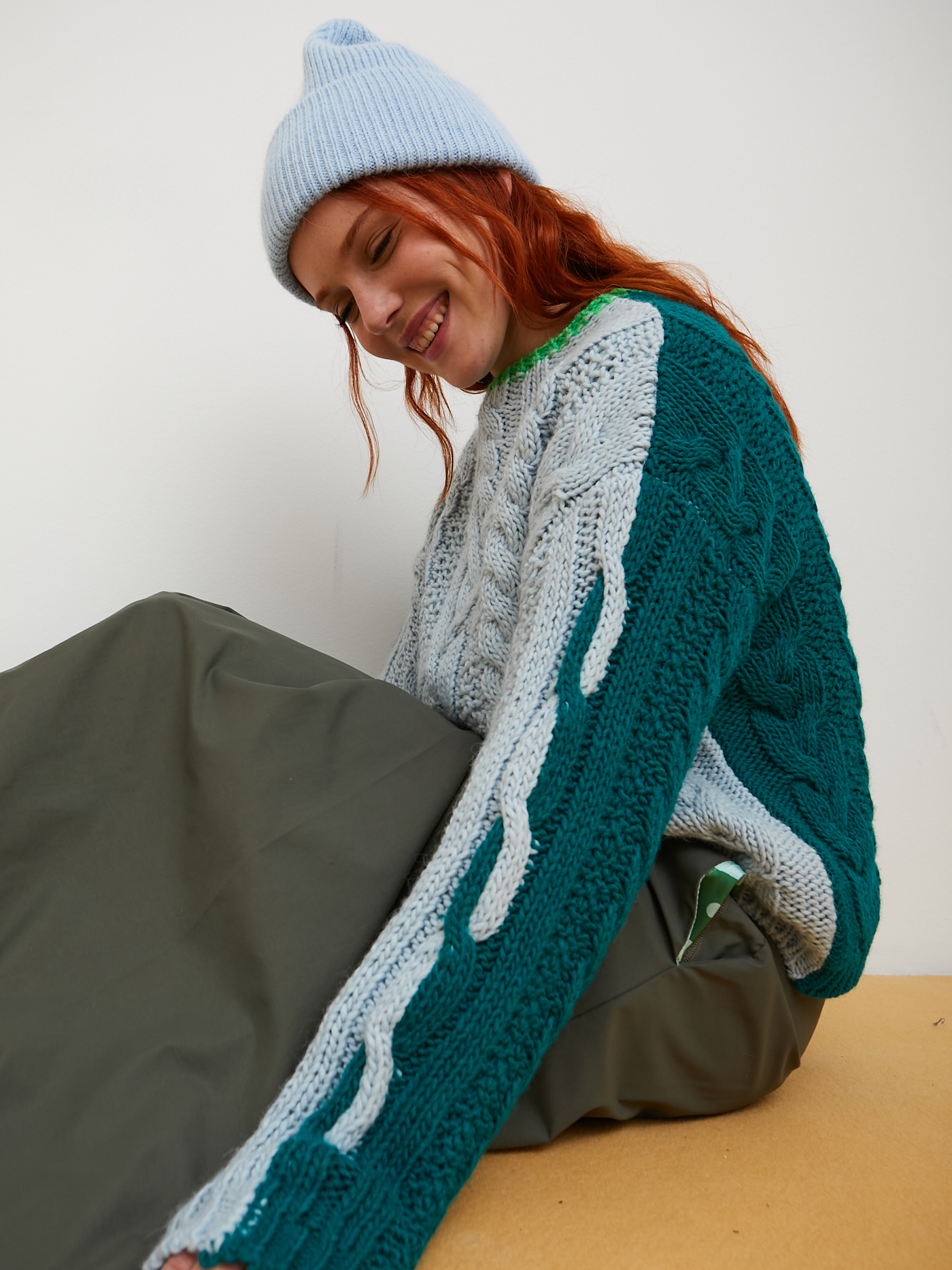DR BLOOM Marmelade Sweater - Sky Blue